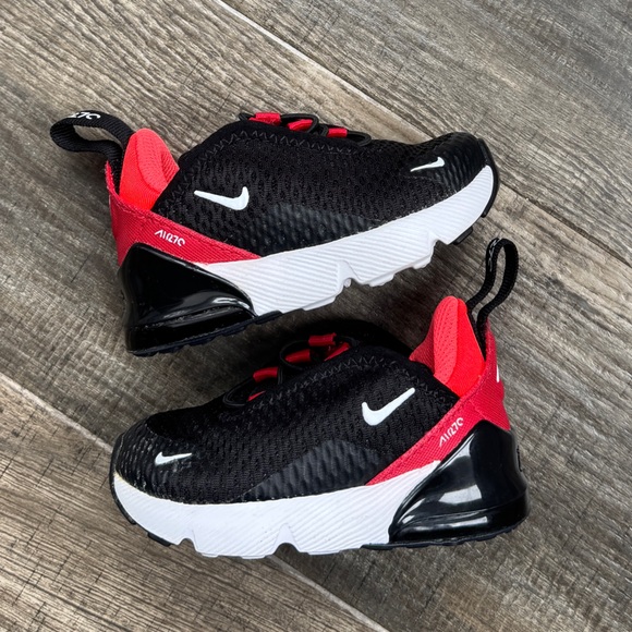 Nike Other - Nike air max 270 black red white 4c